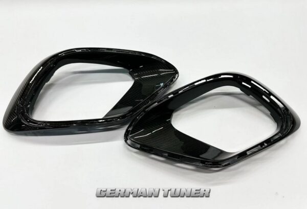 Carbon Front Fascia Inserts AMG Design (For 63 Bumper) fits 2023 S63 AMG W223