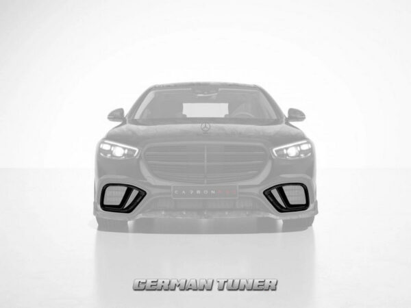 Carbon Front Fascia Inserts for 2023 S63 AMG W223