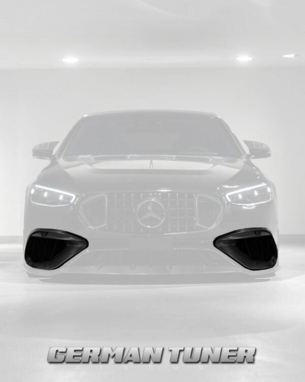 Carbon Front Fascia Inserts (for 63 Bumper) fits 2023 S63 AMG W223
