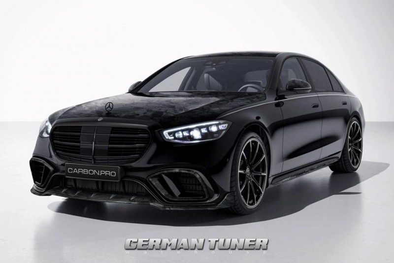 Carbon Hood OE Design for 2023 S63 AMG W223 - Image 2