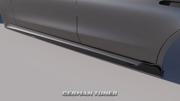 Carbon Side Skirt Attachments for 2023 S63 AMG W223