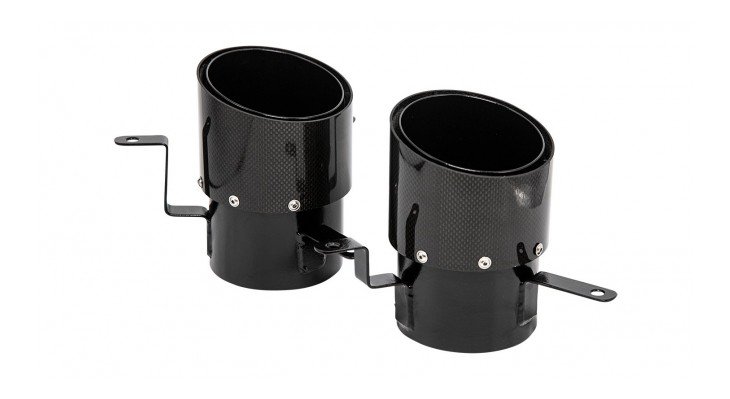 Novitec Tailpipes with Gold-Plated Finish for Ferrari SF90 Stradale & Spider