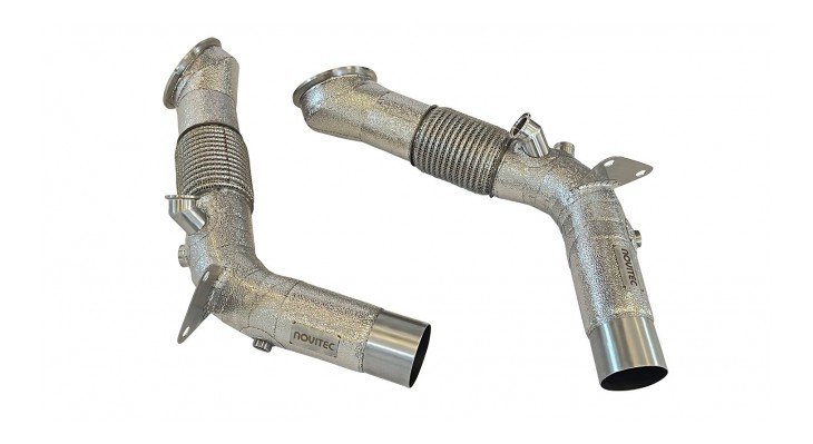 Novitec Catalyst-Replacement Pipe (Set Of Two) for Ferrari SF90 - Image 2