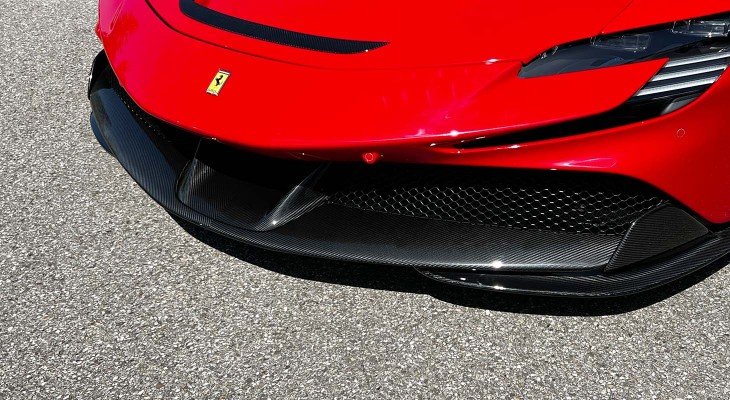 Novitec Carbon Front Spoiler Lip for Ferrari SF90 Spider & Stradale - Image 2