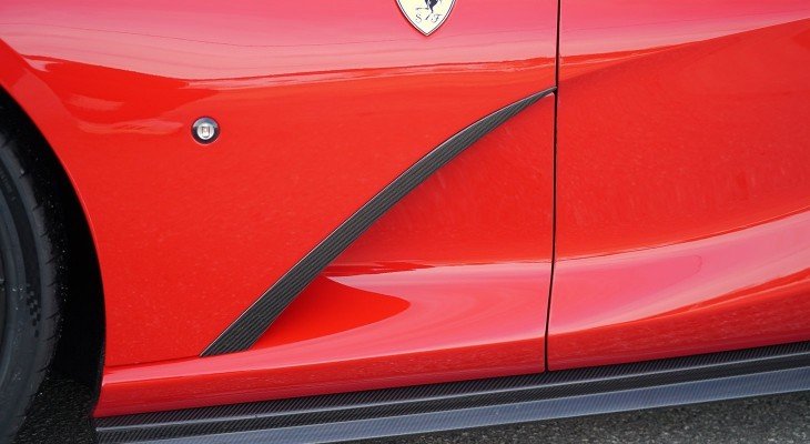 Novitec Insert for Air Outlet Front Fenders fits Ferrari 812
