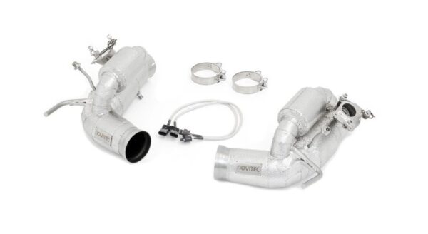 Novitec Power Optimized Exhaust System with Flap-Regulation Complete Heat-Protected