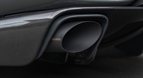 Novitec Power Optimized Exhaust System without Flap-Regulation with Black Exhaust-Tips