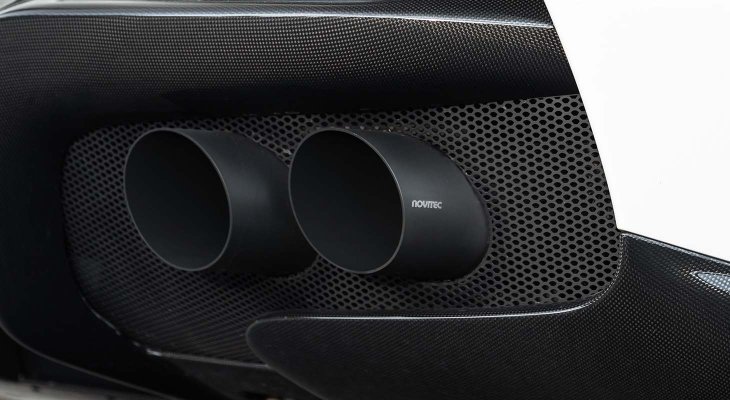 Novitec Tailpipes (Set of 2) with New Mesh-Insert for Ferrari Portofino M