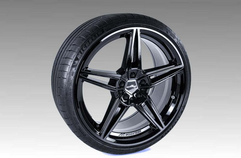 AC Schnitzer 20" Wheel & Tire Set AC1 Black Continental for BMW 2 series G42 Coupé