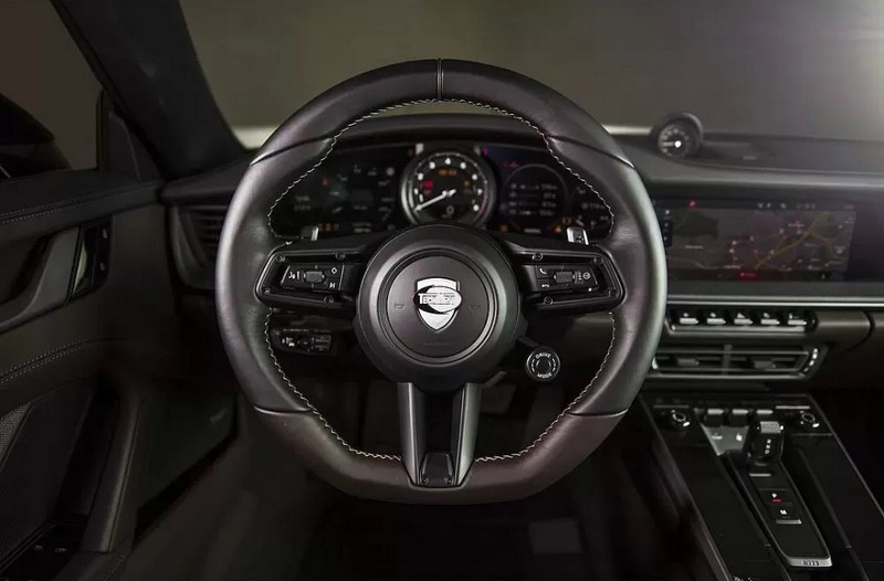 TechArt 3-spokes Steering Wheel for Porsche 992 Carrera | Targa | Turbo 2020+ - Image 2
