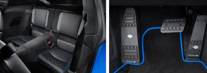 TechArt Aluminum Foot Rest for Porsche 992