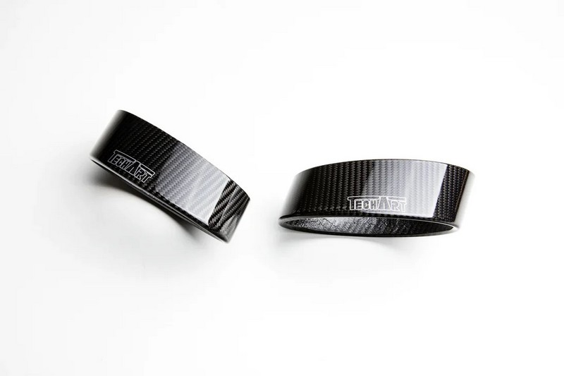 TechArt Matt Carbon Tail Pipe Kit for 992 Turbo 2020+