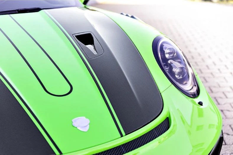 TechArt Aero Hood, Visible Carbon for Porsche 911 (991.2) GT3 RS