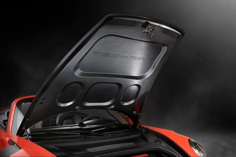 TechArt Carbon Aero Hood w/ Air Ducts Porsche 992 Turbo | GT3 2020+
