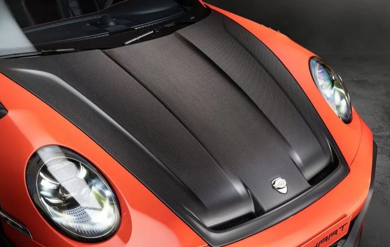 TechArt Carbon Aero Hood w/ Air Ducts Porsche 992 Turbo | GT3 2020+ - Image 2