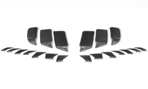 TechArt Fenders Air Outlet Panels Carbon for Porsche 911 (991.2) GT3 RS