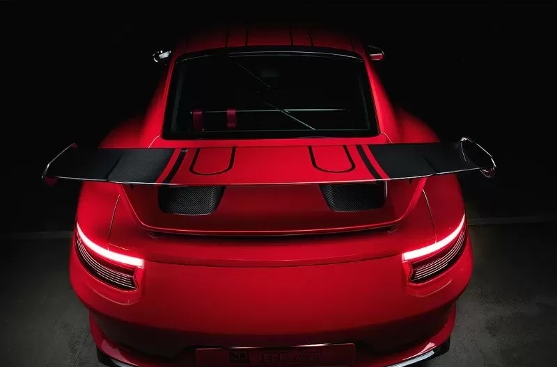 TechArt Rear Spoiler Profile Carbon for Porsche 911 (991.2) GT3 RS - Image 4