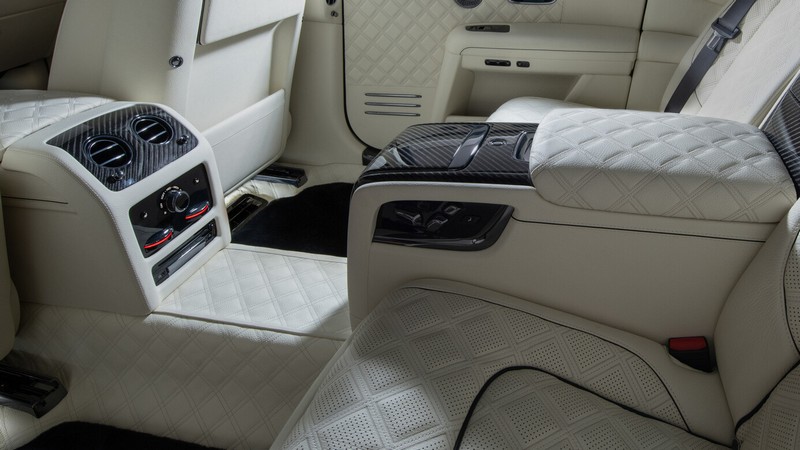BRABUS Leather Business Console Including Armrest for Rolls-Royce Ghost
