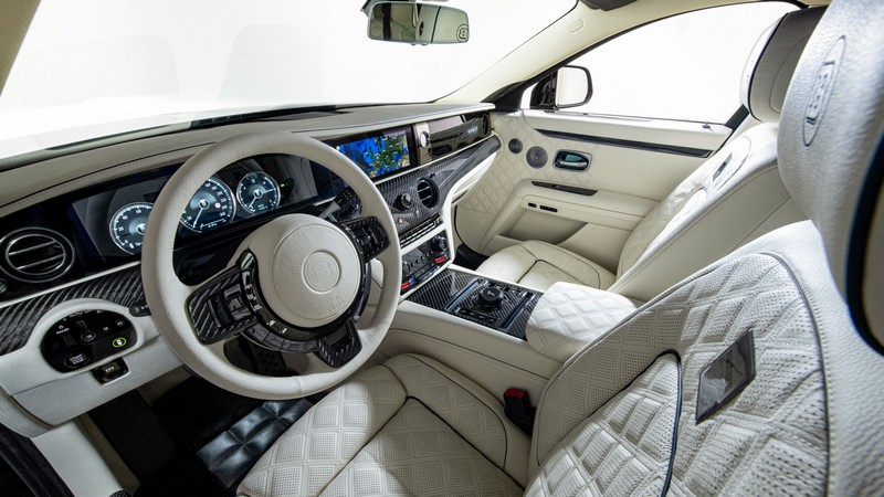 BRABUS Leather Interior for Rolls-Royce Ghost - Image 2