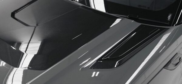 Urban Semi-Visual Carbon Fiber Vented Powerdome Hood – Range Rover Sport L461