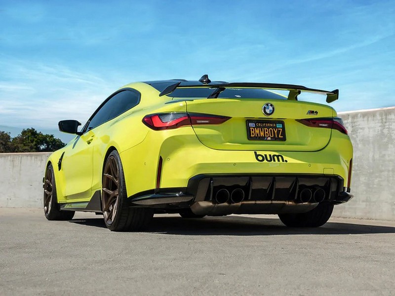 AutoTecknic Dry Carbon Motorsport Rear Spoiler for BMW G80 M3 | G82 M4 - Image 6