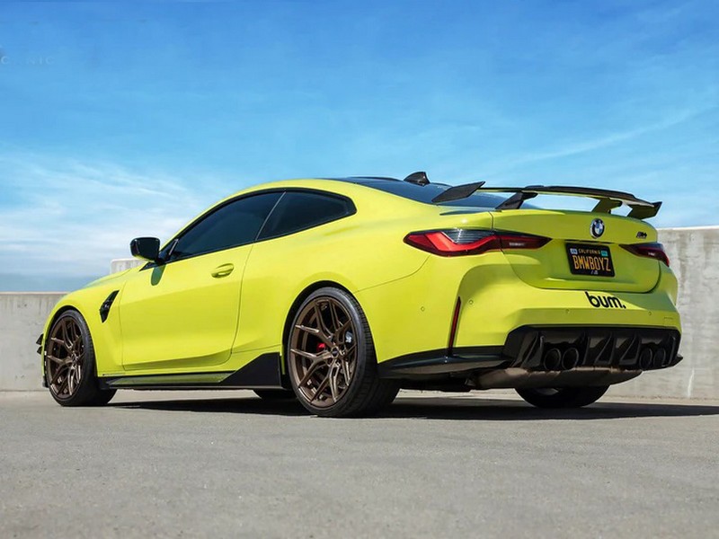 AutoTecknic Dry Carbon Motorsport Rear Spoiler for BMW G80 M3 | G82 M4 - Image 4
