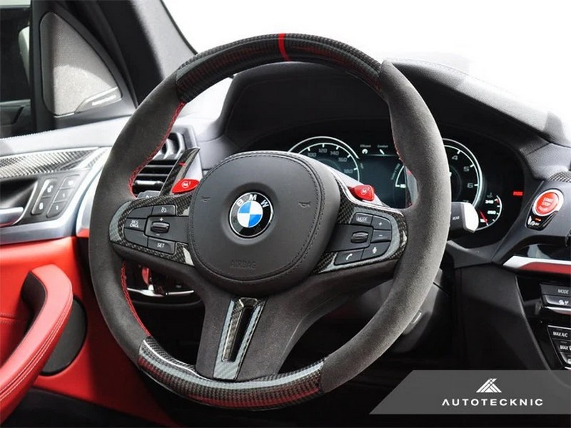 AutoTecknic Replacement Carbon Steering Wheel for BMW G05 X5 | G06 X6 | G07 X7 - Image 5