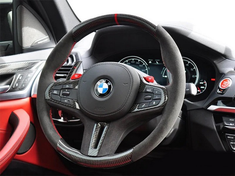 AutoTecknic Replacement Carbon Steering Wheel for BMW G8X M2/ M3/ M4 - Image 3