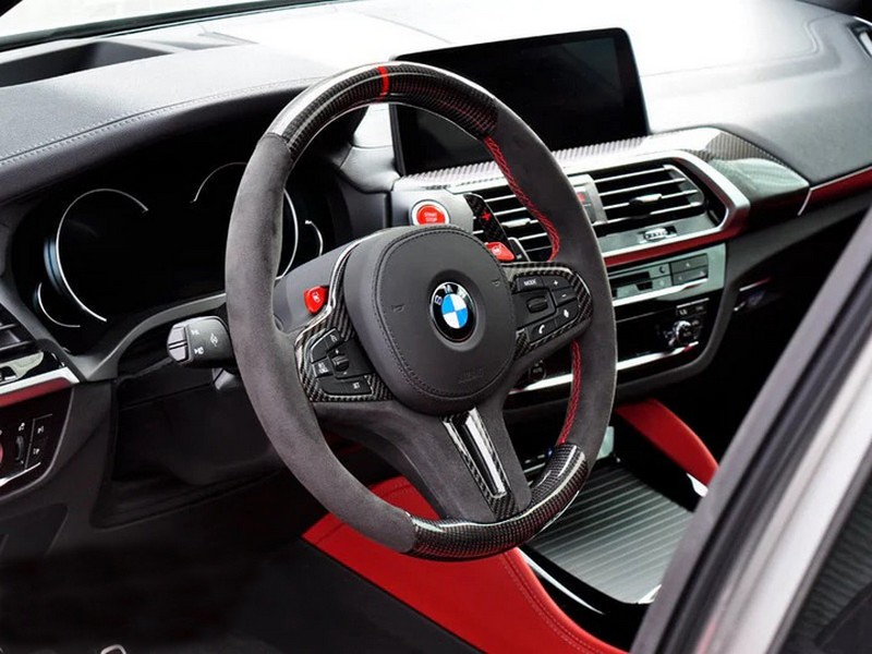 AutoTecknic Replacement Carbon Steering Wheel for BMW G8X M2/ M3/ M4 - Image 2