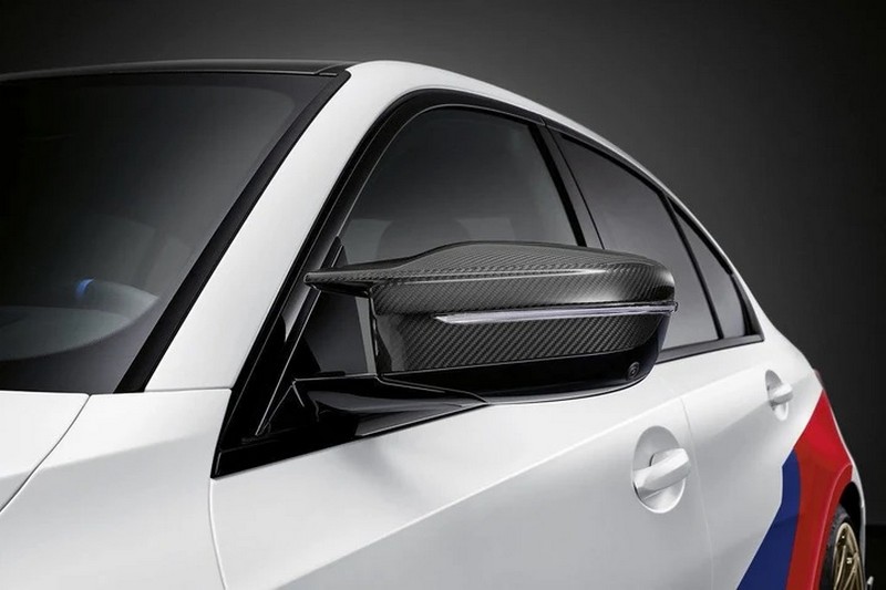 BMW M Performance Carbon Mirror Cap Set for BMW G42 M240i - Image 2