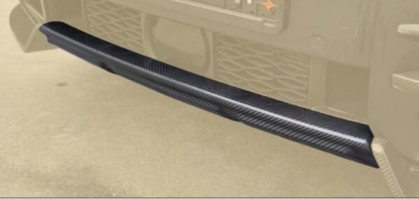 Mansory Front Lip Cover for Rolls-Royce Cullinan (Visible Glossy Carbon Fiber)