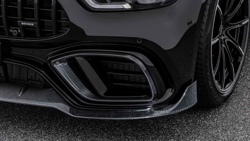BRABUS Carbon Front Fascia Attachments for GT-Class X 290 AMG GT 63