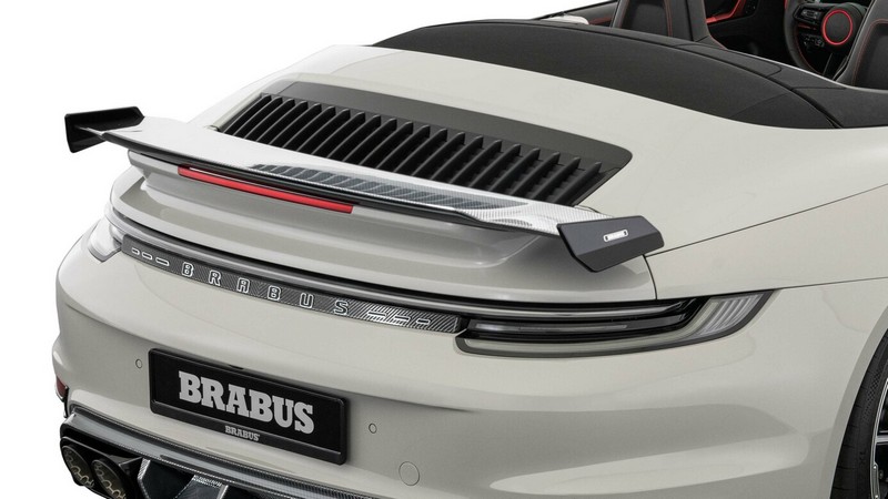 BRABUS Carbon Rear Cover for Porsche 911 Turbo S