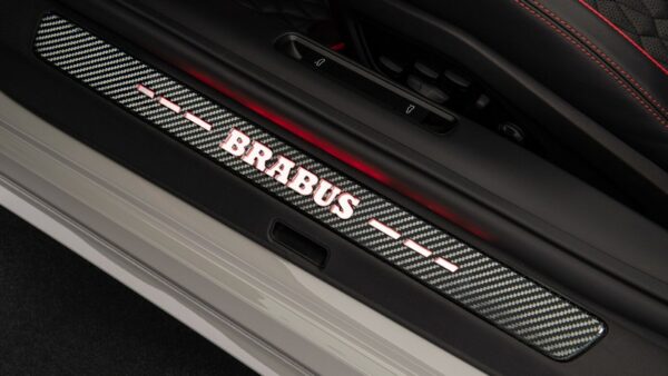 BRABUS Carbon Scuff Plates for Porsche 911 Turbo