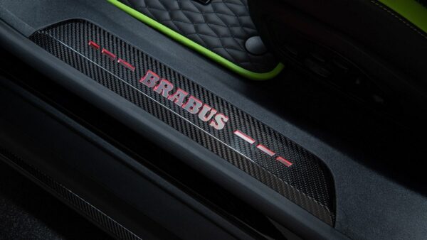 BRABUS Carbon Scuff Plates for Porsche Taycan