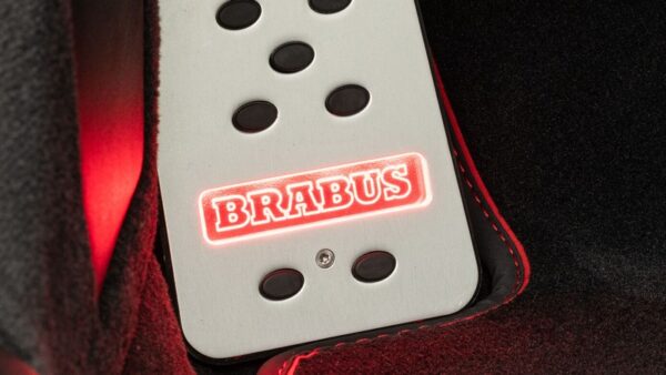 BRABUS Illuminated Foot Rest for Porsche 911 Turbo