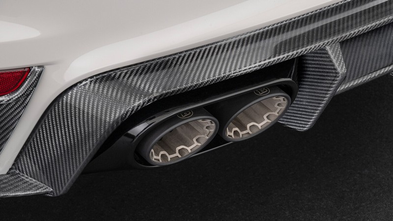 BRABUS Inconcel High Performance Valve Controlled Sports Exhaust for Porsche 911 Turbo S - Image 2