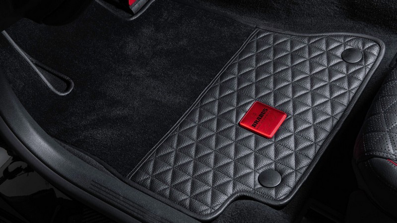 BRABUS Leather Floor Mats Quilted for GT-Class X 290 AMG GT 63
