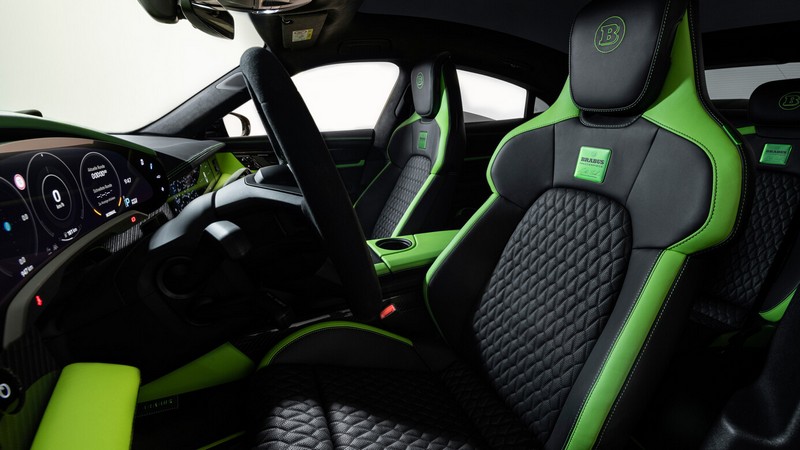 BRABUS Leather Interior for Porsche Taycan - Image 3