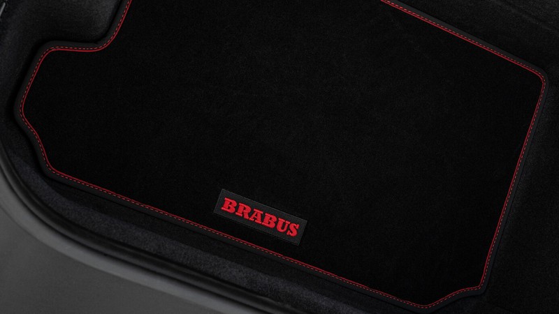 BRABUS Trunk Mat in Velour for Porsche 911 Turbo