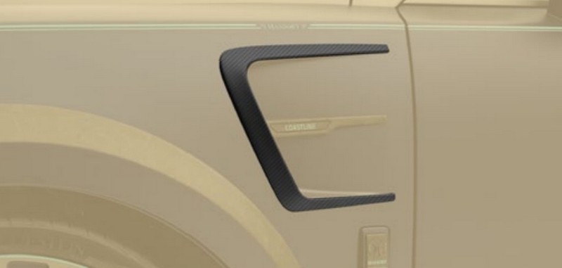 Mansory Air Outtake Splitter for Front Fender – Rolls-Royce Cullinan