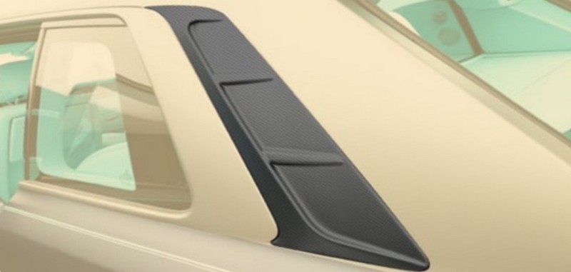 Mansory D-Pillar Panel – Exposed Visible Carbon Fiber for Rolls-Royce Cullinan - Image 2