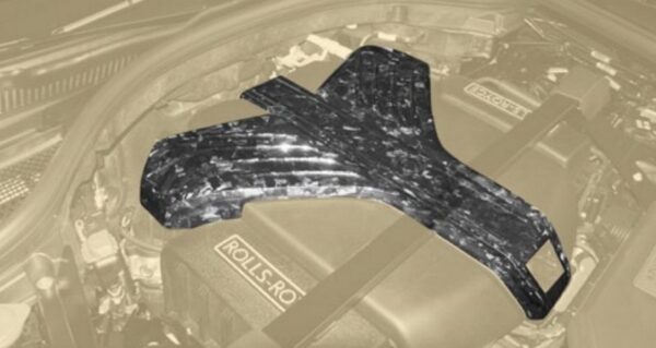 Mansory Engine Cover for Black Badge Rolls-Royce Cullinan