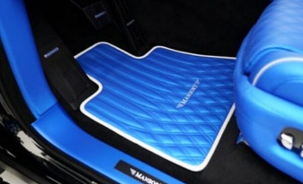 MANSORY Exclusive Leather Floor Mats for Rolls-Royce Cullinan