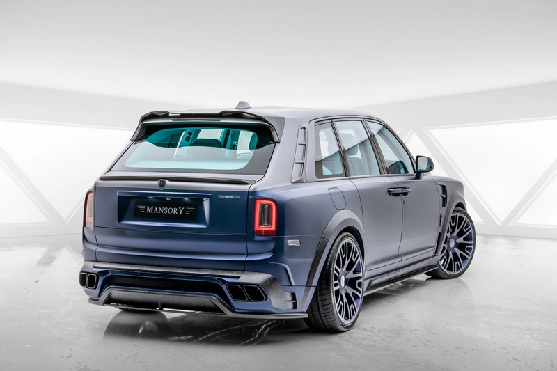 Air Outtakes Splitter for MANSORY Rear Bumper - Rolls-Royce Cullinan