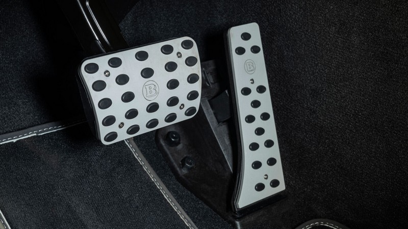 BRABUS Aluminum Pedal Pads for GT-Class C 192 AMG GT