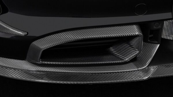 BRABUS Carbon Front Fascia Inserts for Porsche Taycan