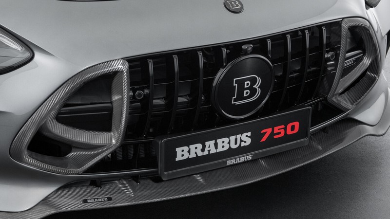 BRABUS Carbon Front Grille Inserts for GT-Class C 192 AMG GT - Image 2