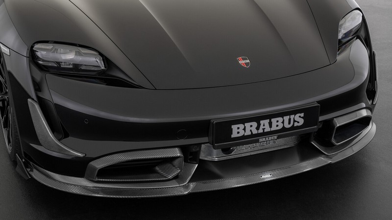BRABUS Carbon Front Spoiler for Porsche Taycan