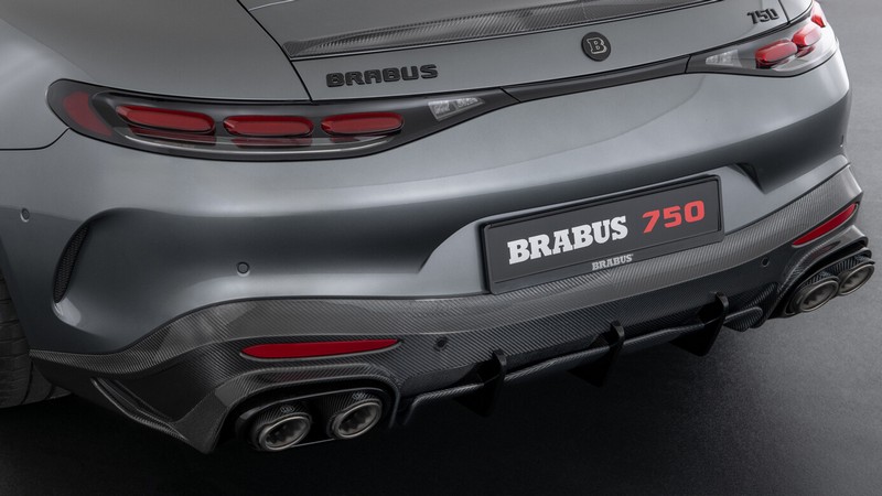 BRABUS Carbon Rear Diffuser for GT-Class C 192 AMG GT